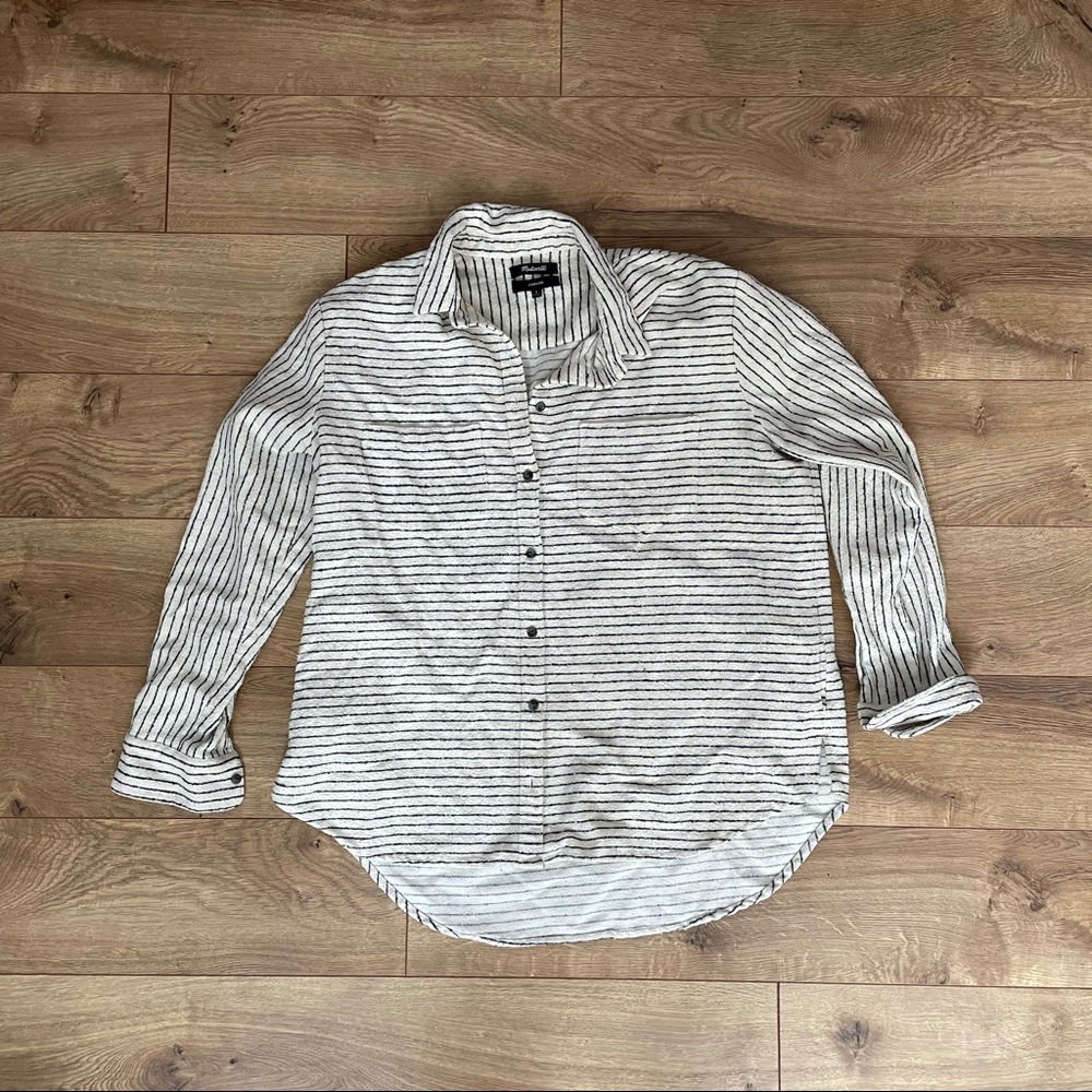 Madewell Oversized Flannel Shirt